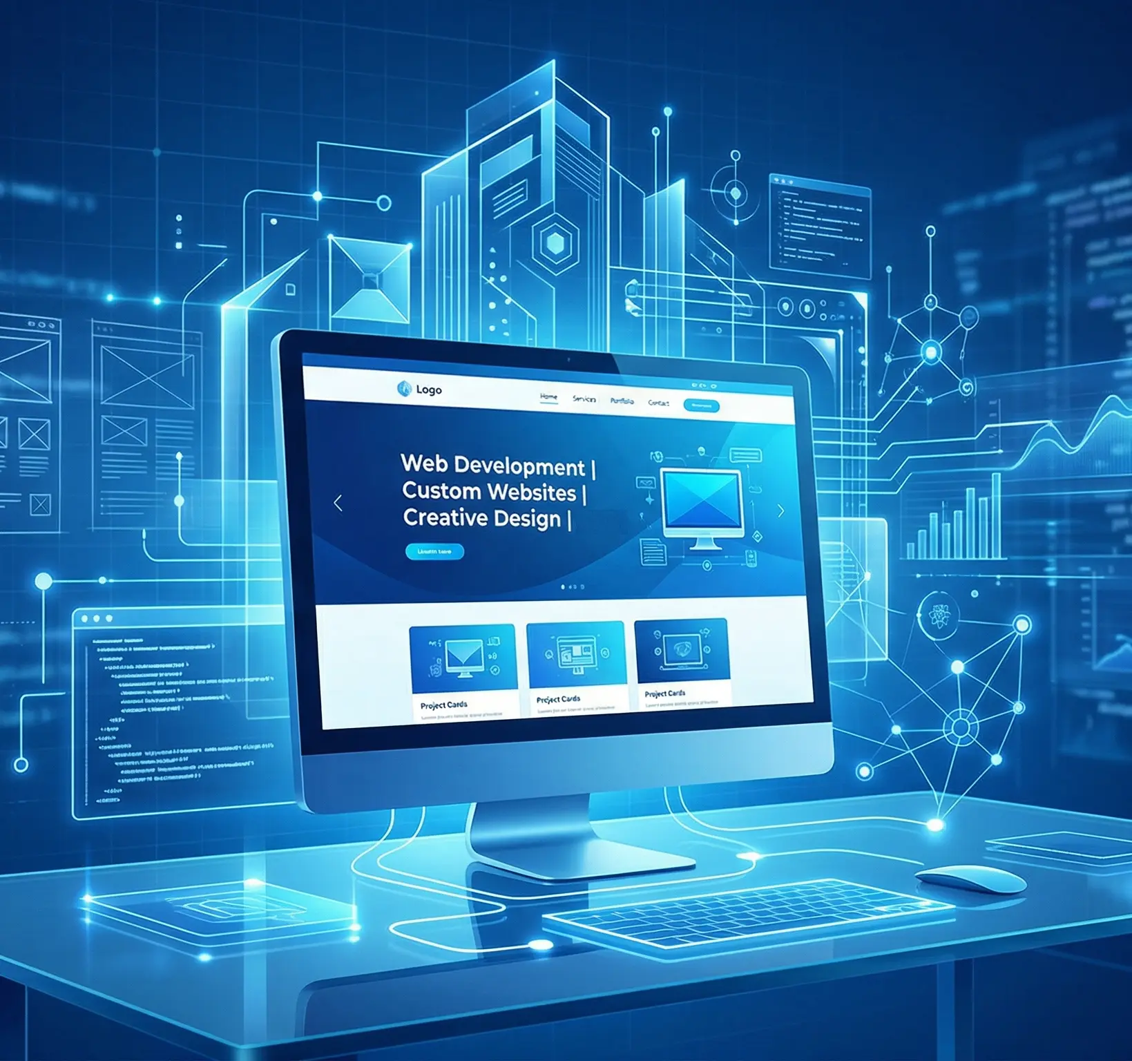 Δημιουργία Στατικών Ιστοσελίδων - Professional Website Design